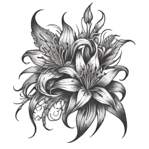 Spider Lilly And Pheonix