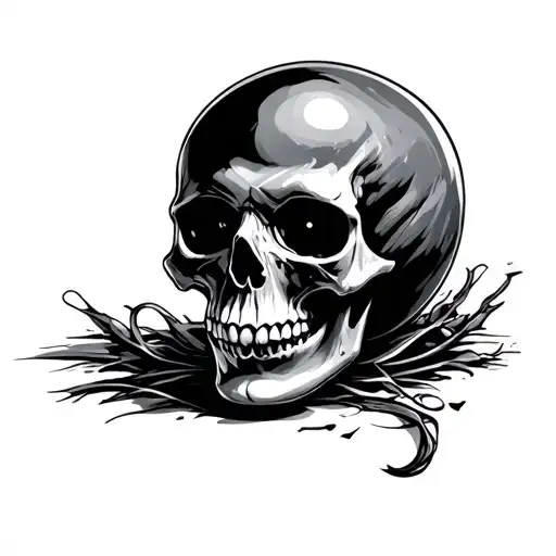 Skull 8 Ball