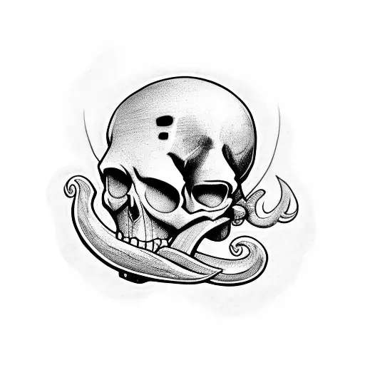 Pirate Skull Octopus