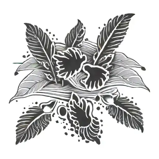 Bird Foot Prints Stepping