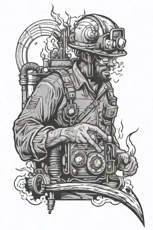 Patriot Hardworking Fire Scary Engineer