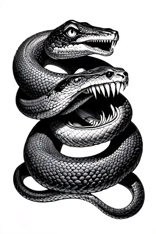 Snake Biting A Pancreas