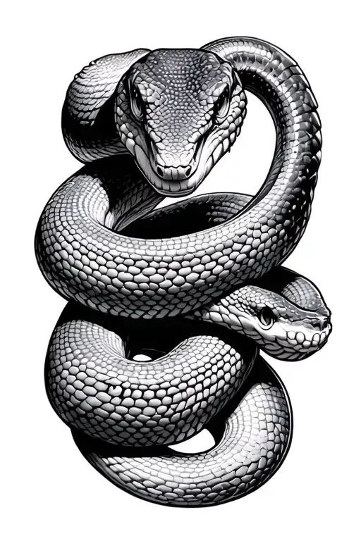 Snake Representing Diabete Like