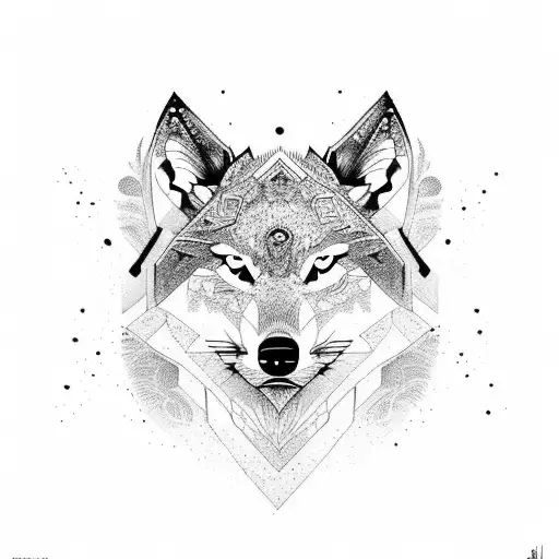 Mountain Wolf Pattern
