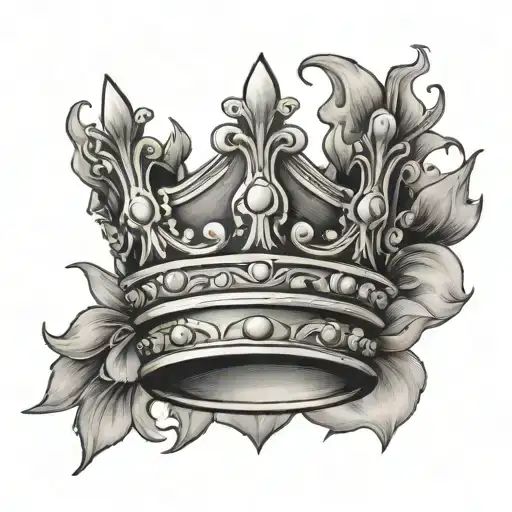 Elegant Couture Three Point Crown
