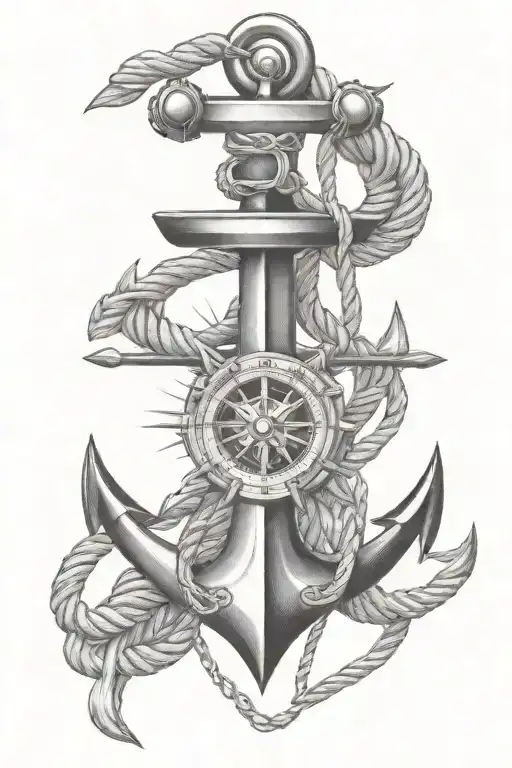 Compas And Anchor