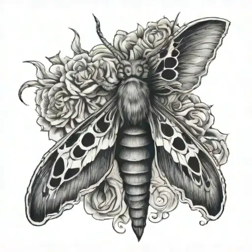 Death Moth Semi Colon