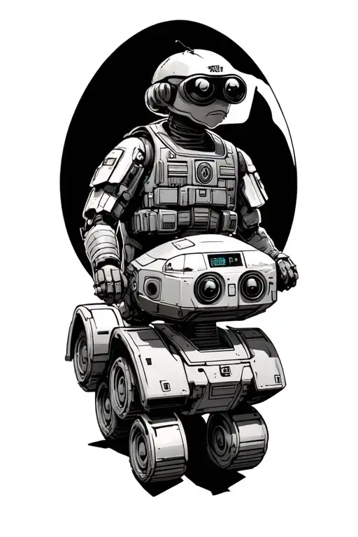 Usmc With V21 And Wall-e
