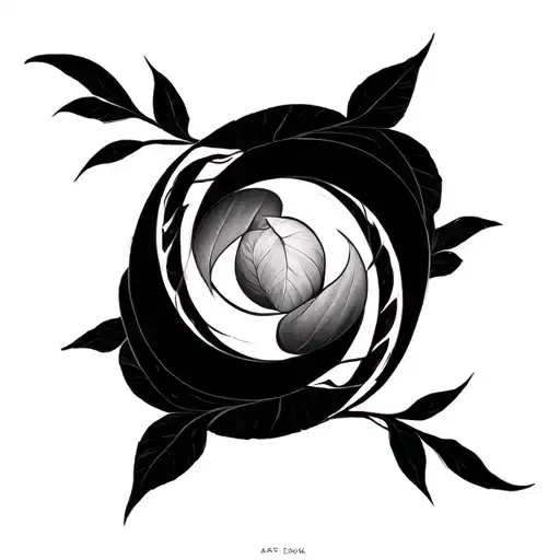 Circle Life Intertwined Symbolizing