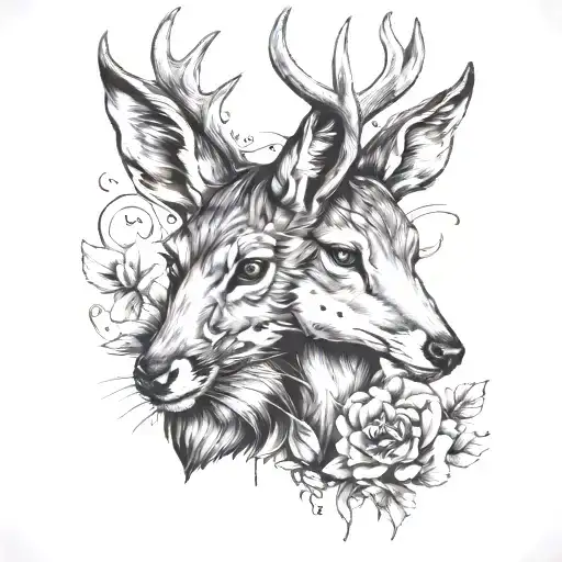 Deer Fox Racon And Possum