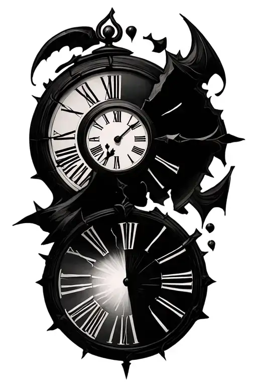 Broken Clock And Zues