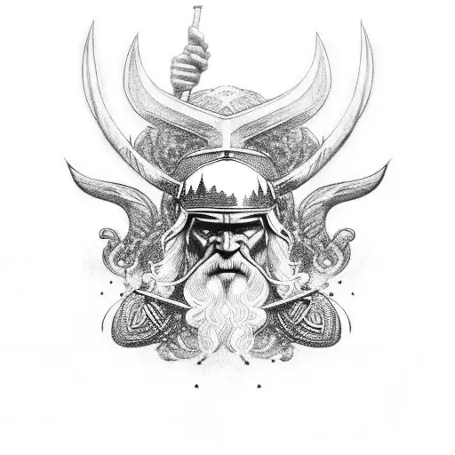 Viking Style With Yggdrasil