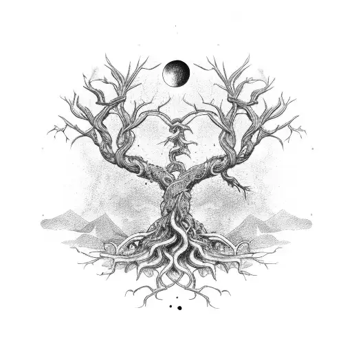 Yggdrasil With Border