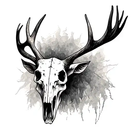 Elk Skull