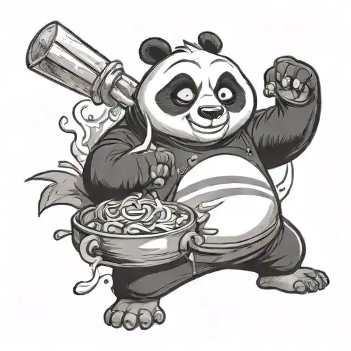 Kung Fu Panda Cooking