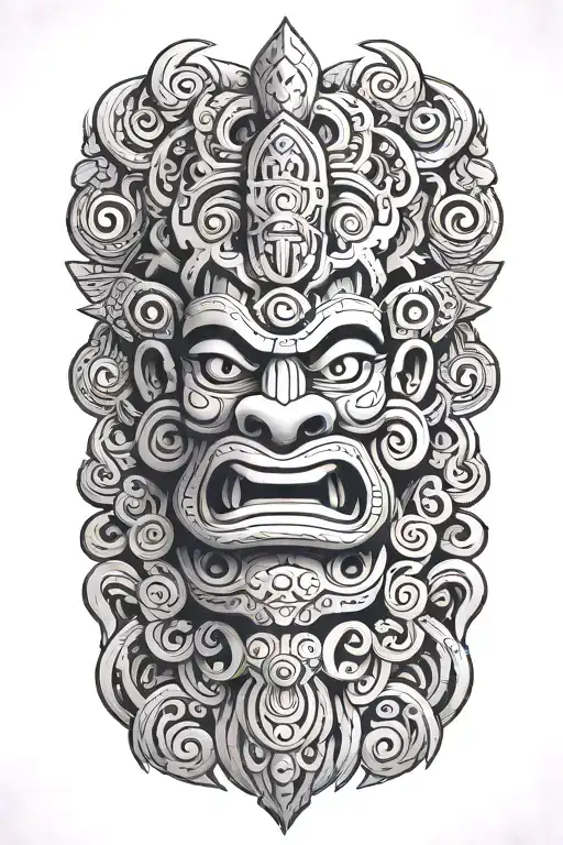 Mayan God Of Heavan