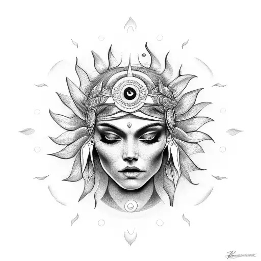 Sun Woman Goddess