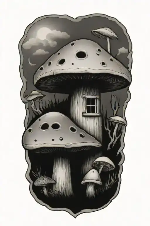 Mushroom Bomb Shelter