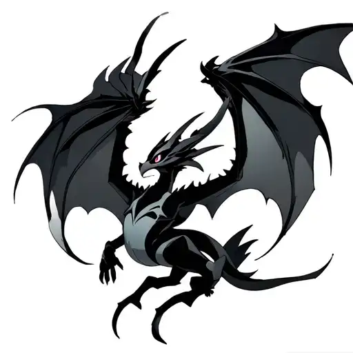 Noivern Fight With Yveltal Black