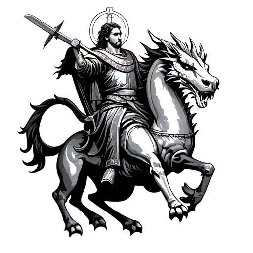 Saint George Slaying The Dragon Orthodox Church