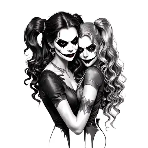 Harley Quinn And Joker