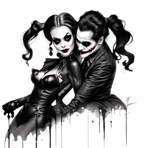 Harley Quinn And Joker
