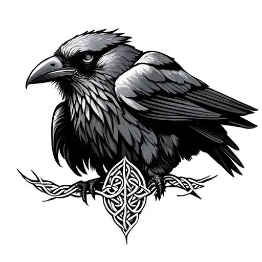Celtic Raven