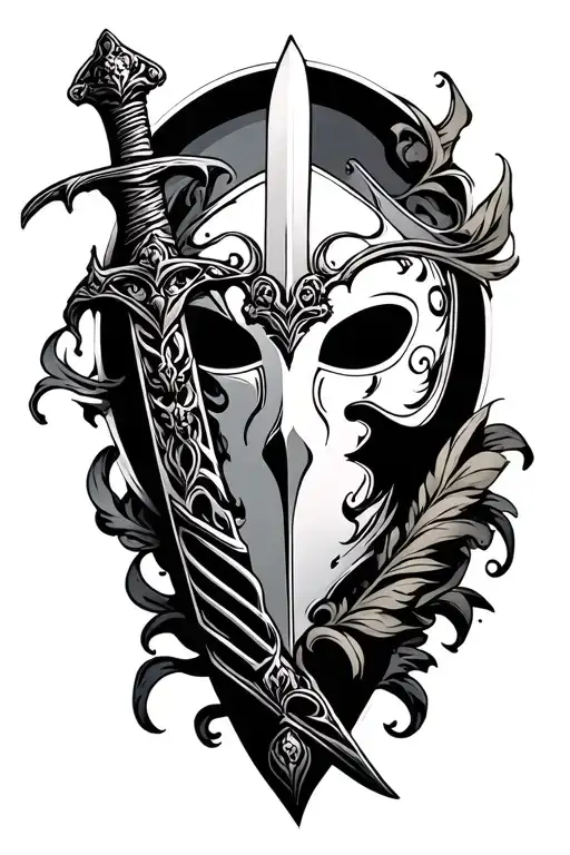 Sword And Mask