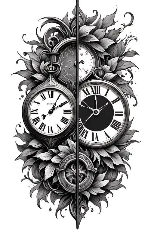 Clocks Side By Side