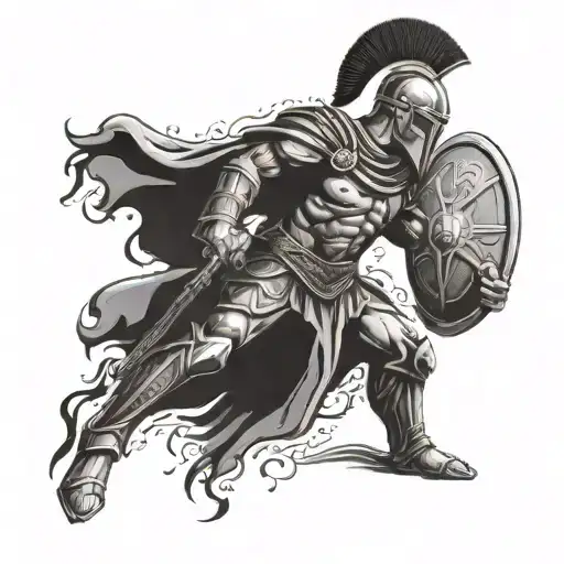 A Spartan Warrior