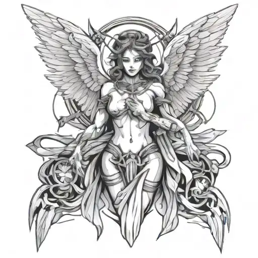 Cyber Sigilism Angel