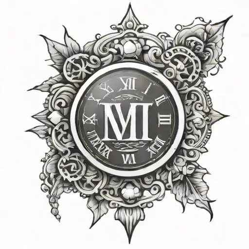 Roman Numerals Surrounded