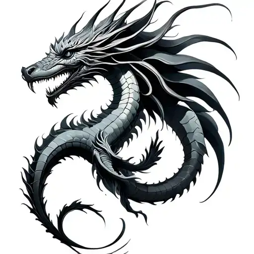 Sea Dragon And Elegant