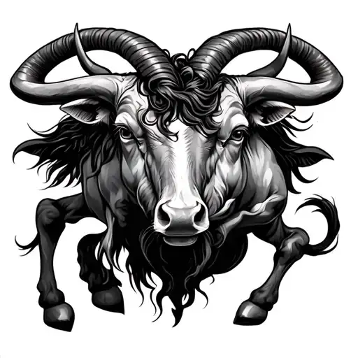 Taurus Sagittarius Bull Centaur Colliding