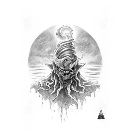 Dark Night Fighting Cthulu