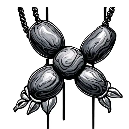 Mens Necklace With Beads