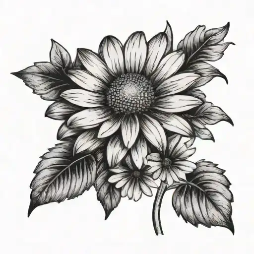 April Birth Flower Daisy