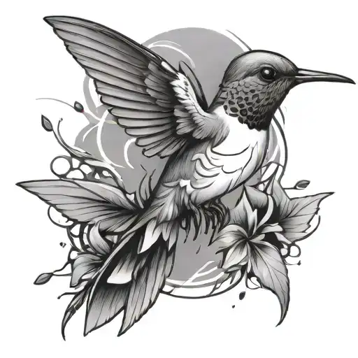 Graffiti Humming Bird