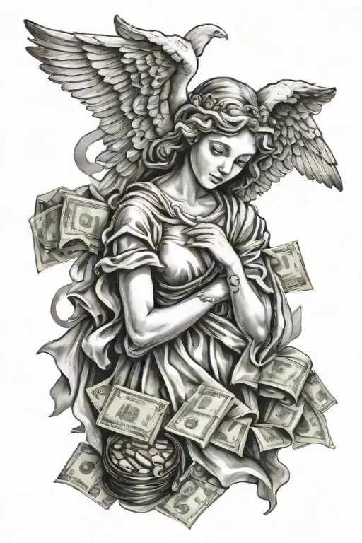 Angel Obsessed Of Money