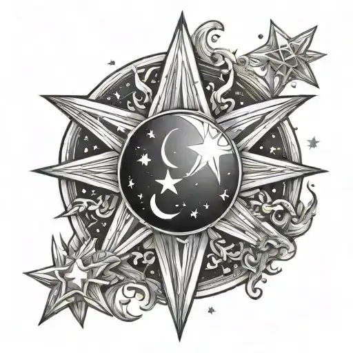Star And Moon