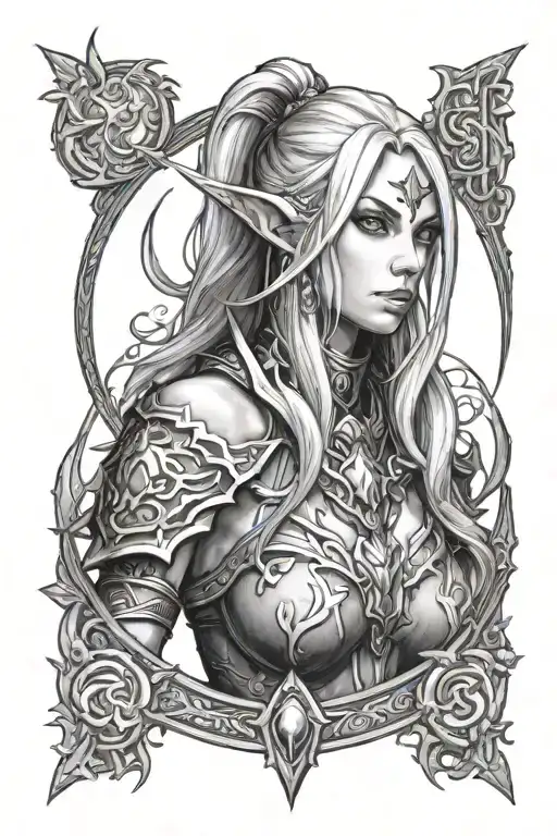 World Of Warcraft Blood Elf Female