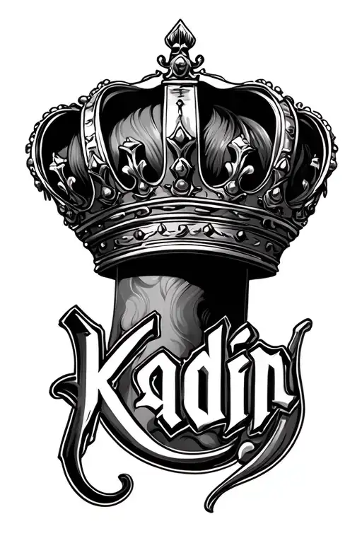 Name Kadin With A Crown