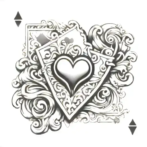 Crome Hearts Playing Card