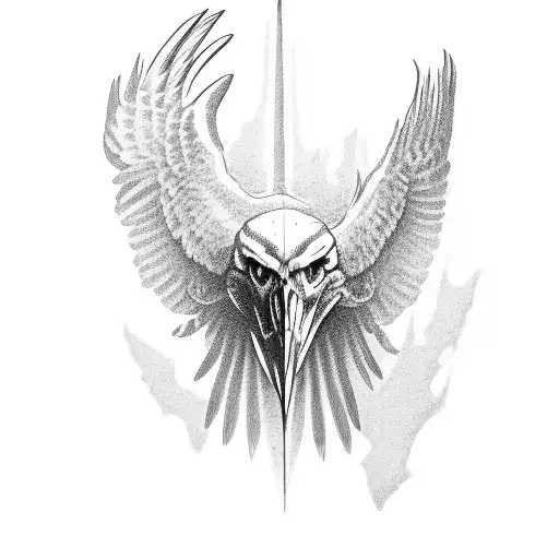 Eagle Skull Norse Protector
