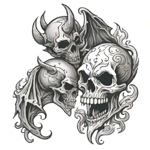 Love Devils Skull Fight