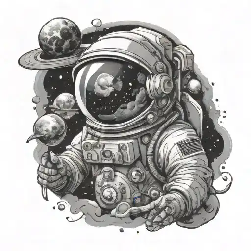 Space Thoughts Pure And Clear