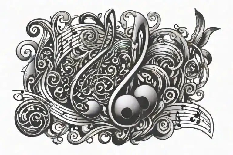 Love Music Notes