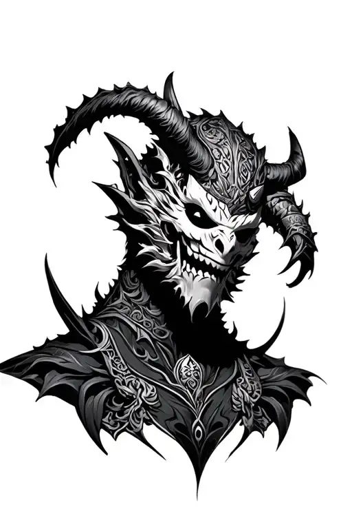 Demon In The Mask Of Hanya