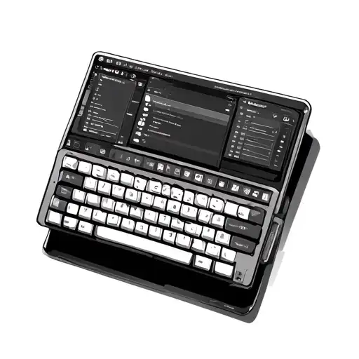 Keyboard And Screen Aesthetic