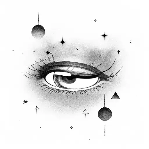 Female Eyes In The Sky